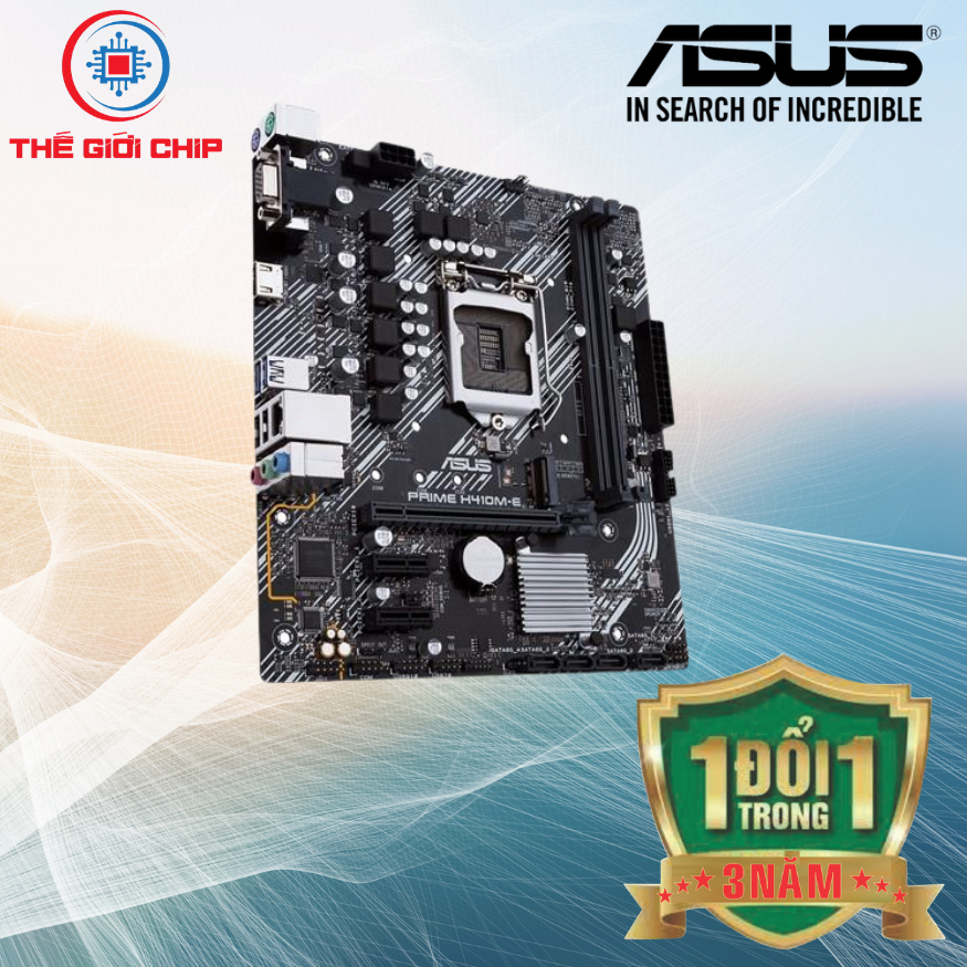 Mainboard Asus PRIME H410M-E (Intel H410, LGA 1200, M-ATX, 2 khe RAM DDR4-M.2) I White Box BH:36 thá