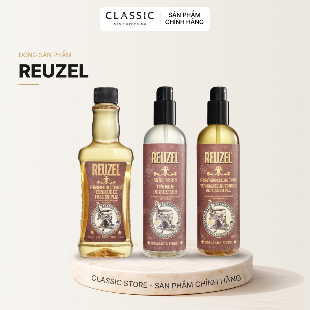 Xịt tạo phồng tóc Reuzel Tonic