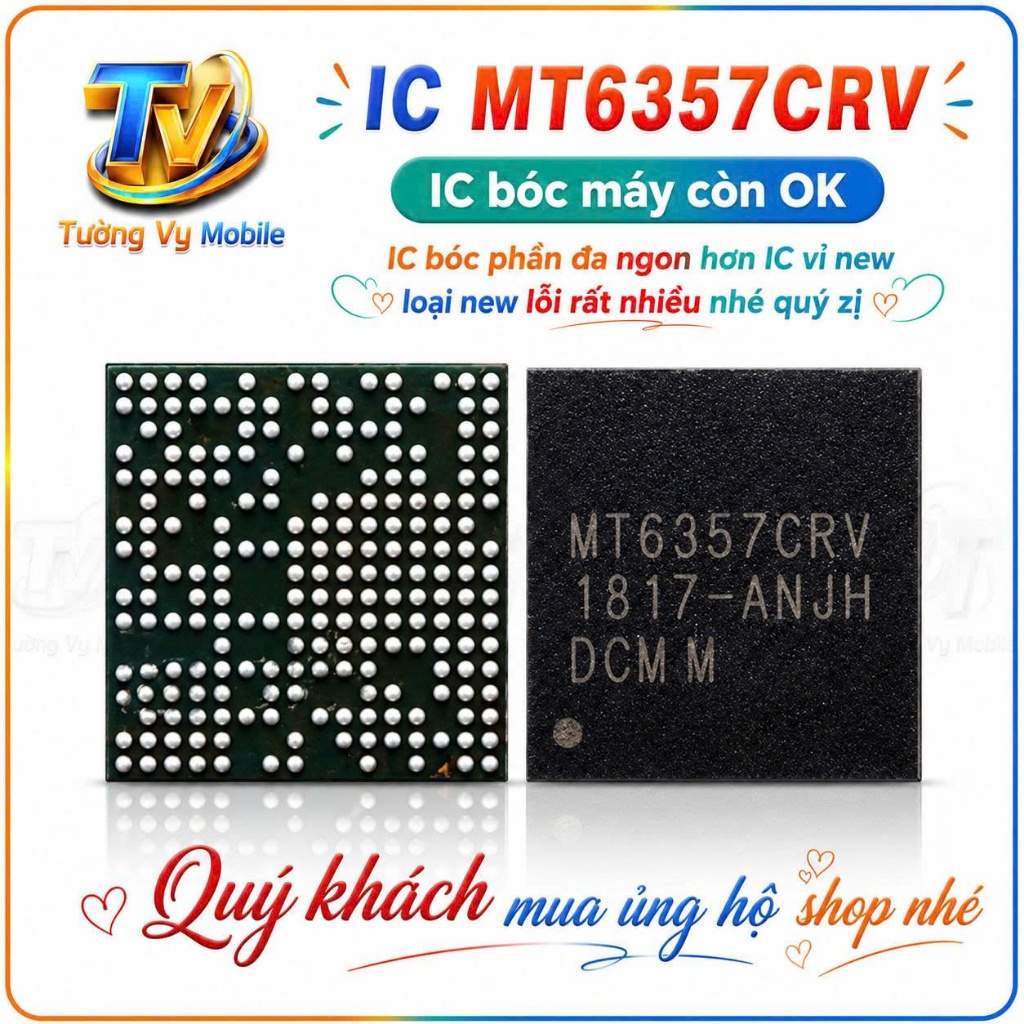 Ic nguon MT6357CRV,dùng sửa main