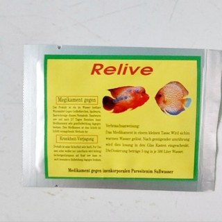 Bột Relive men tiêu hóa cho cá cảnh