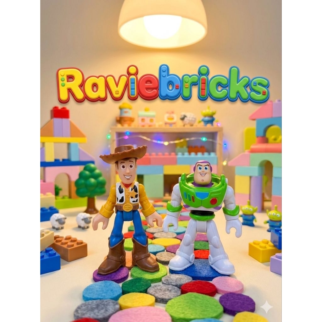 Mô hình Toy Story Woody và Buzz