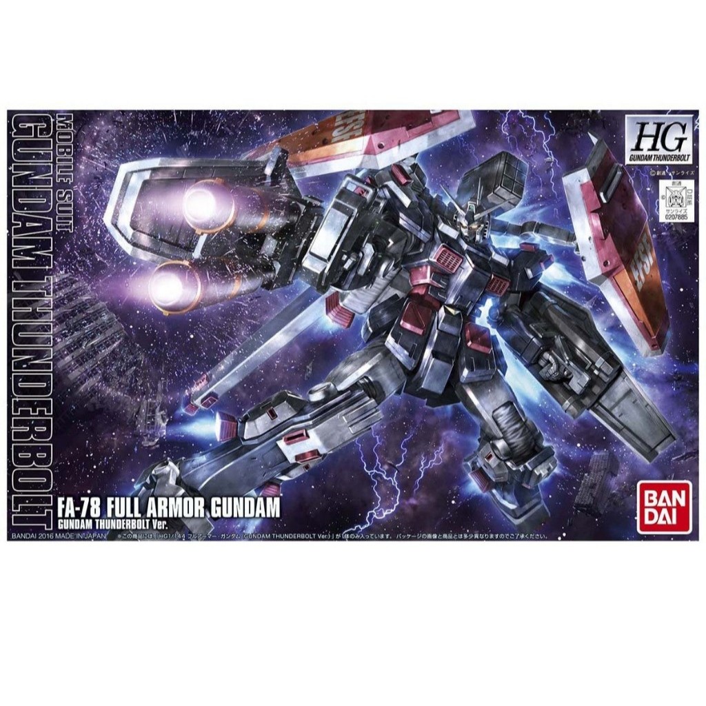 Mô Hình Gunpla HG FA-78 Full Armor Gundam 1/144 Bandai Thunderbolt Đồ Chơi Lắp Ráp