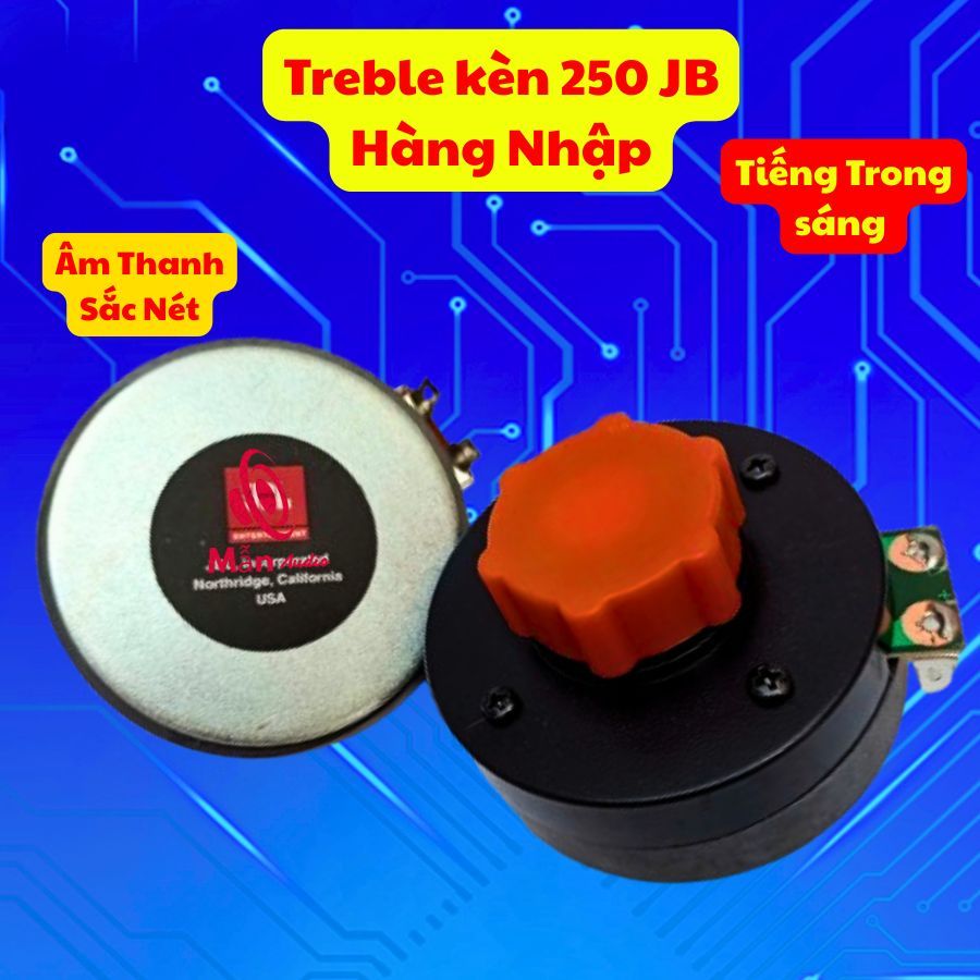 Loa treble kèn 250 hàng nhập JB dùng cho loa kéo, dàn karaoke, 1 loa