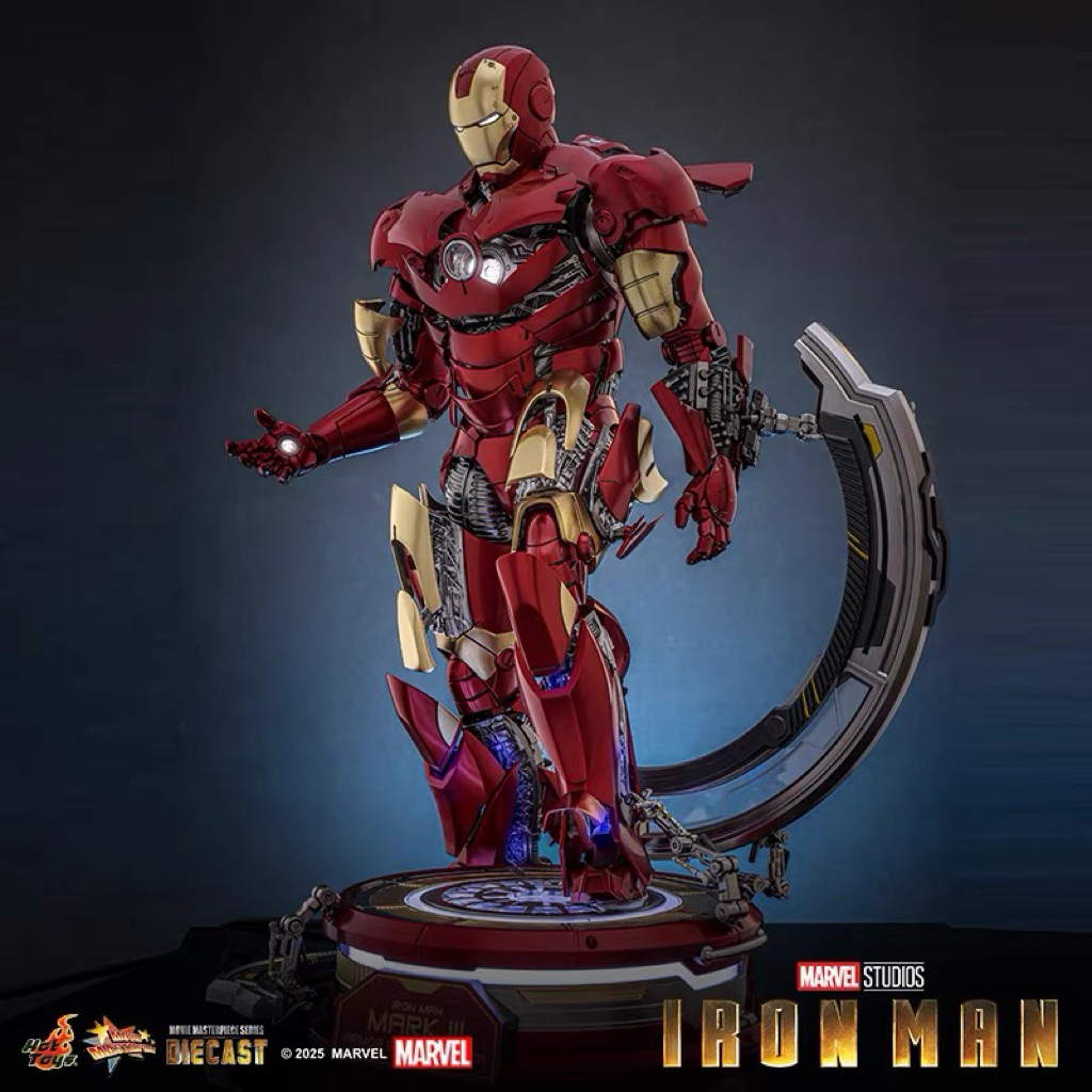 HotToys MMS825D72 Iron Man - Iron Man Mark 3 (Armor Suit Up Version)