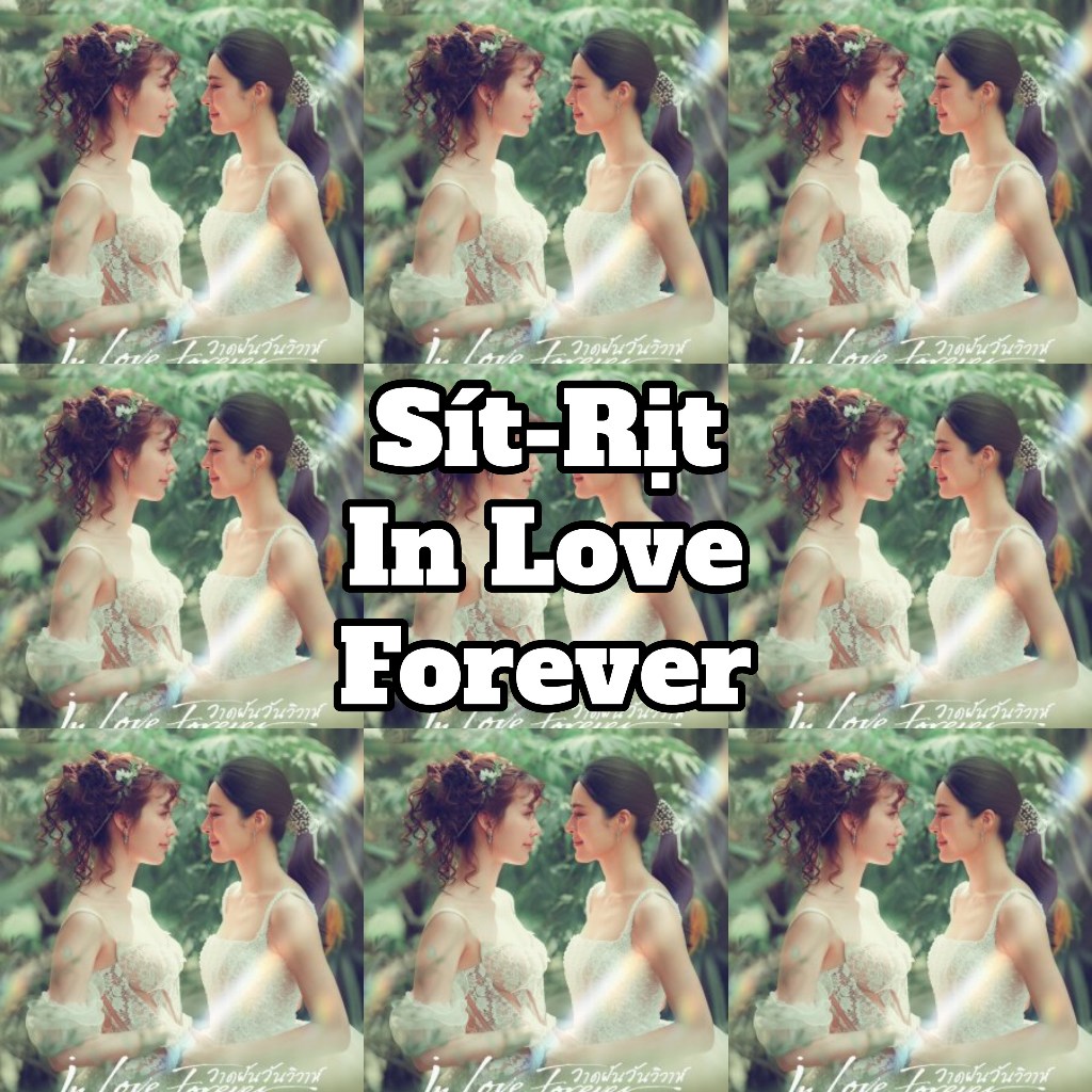 Sít rịt 4 card bo góc In Love Forever - LingOrm: Lingling Sirilak x Orm Kornnaphat