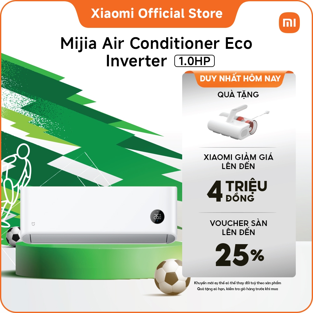 [MỚI RA MẮT] Máy lạnh/ Điều hòa Xiaomi Mijia Air Conditioner Eco 1.0HP 5-Star Inverter | Làm mặt nhanh trong 30 giay | BigBuy360 - bigbuy360.vn