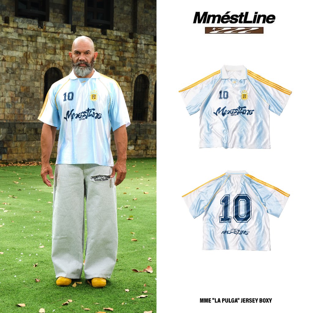 [SPECIAL EDITION] Áo Jersey MMESTLINE "LA PULGA" form Boxy Vải Bóng Chiếu | BigBuy360 - bigbuy360.vn
