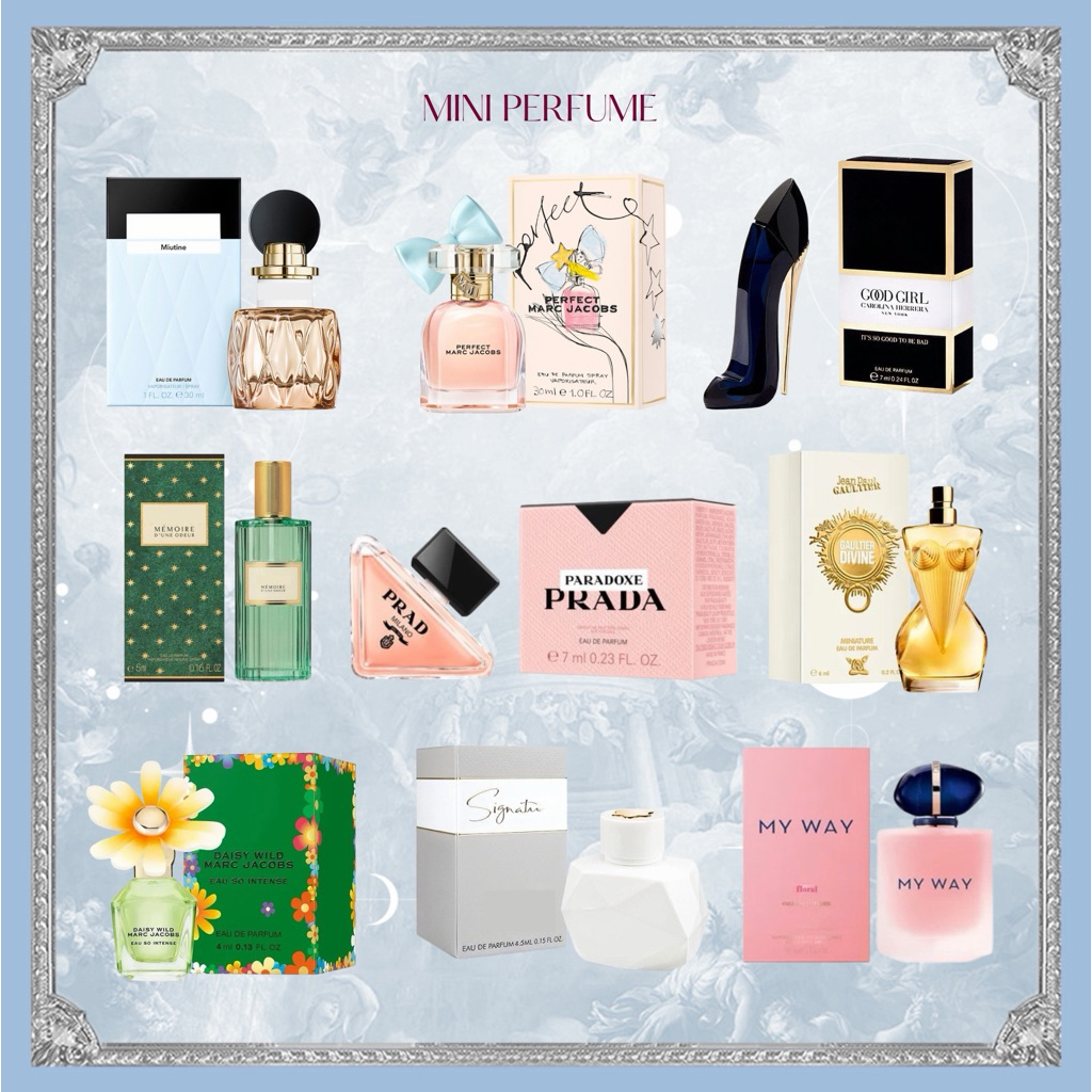 Tổng Hợp Nước Hoa Nữ Mini Dạng Chấm - The Authen Perfume