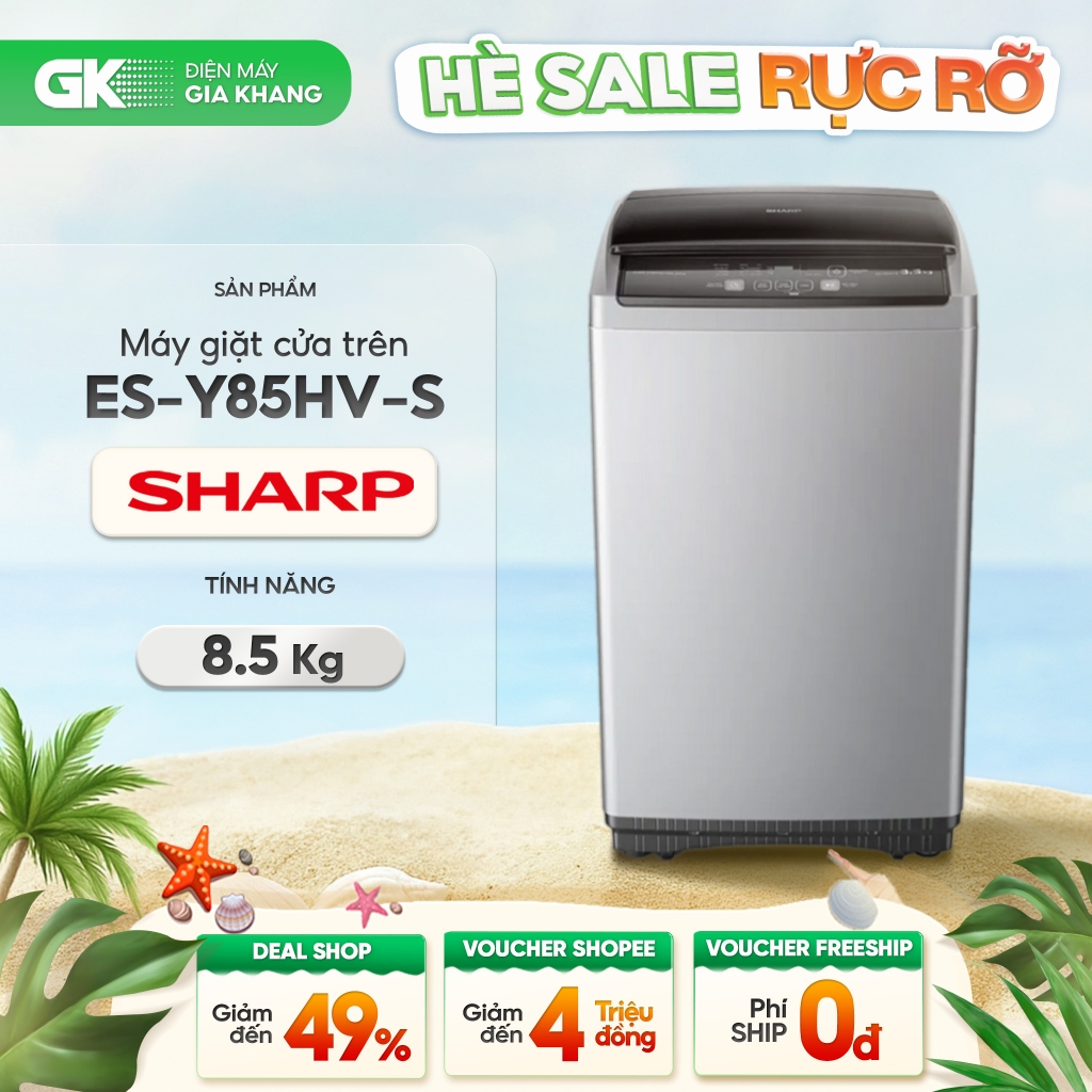 ES-Y75HV-S | ES-Y85HV-S - Máy Giặt Sharp [Freeship HCM]