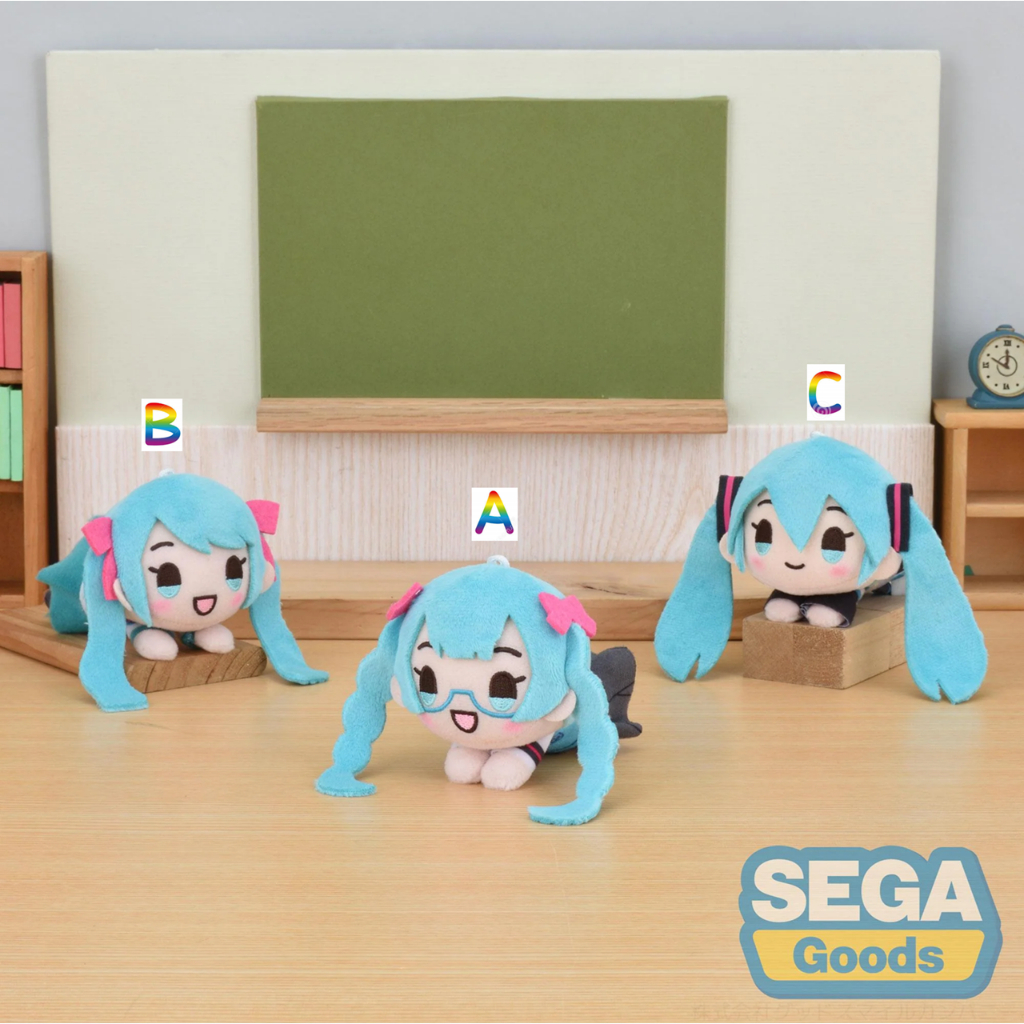Hatsune Miku 16th Anniversary Limited Móc Khóa Chính Hãng Gấu Bông Nhật Sega Amuse Authentic