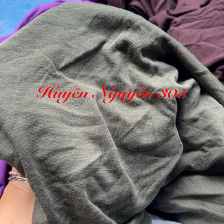 Vải thun 100% Cotton Co dãn 4 chiều