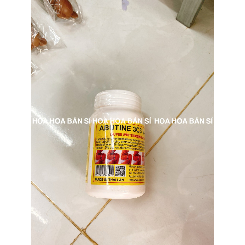 6 Hộp kem body abu giúp trắng da 250g