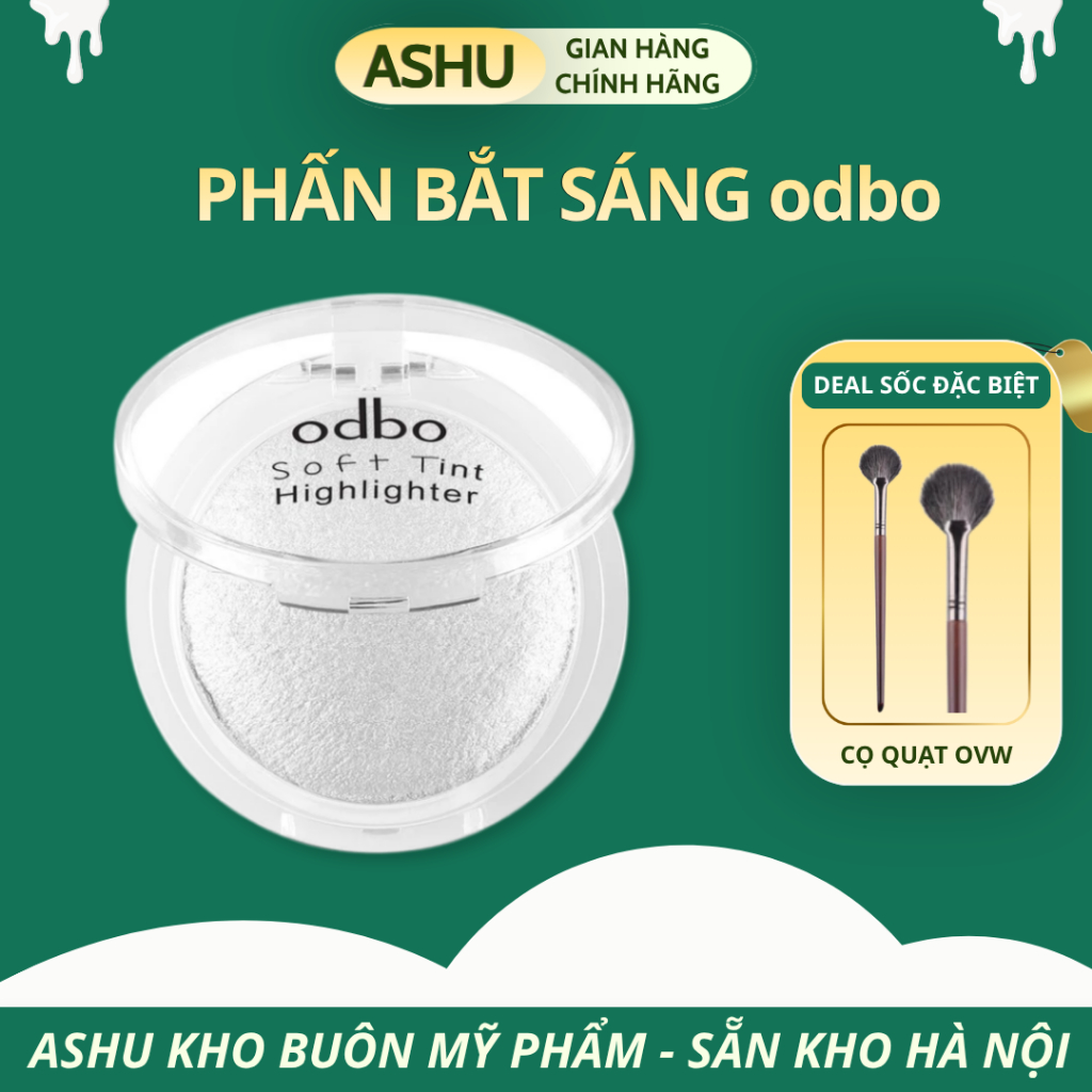 [ODBO] Phấn Bắt Sáng Highlight Odbo Mặt Trăng Nhũ sáng,mịn ODBO Soft Tint Highlighter 4g OD173