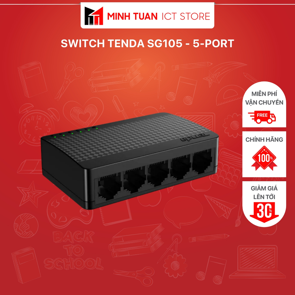Switch Tenda SG105 - 5-Port