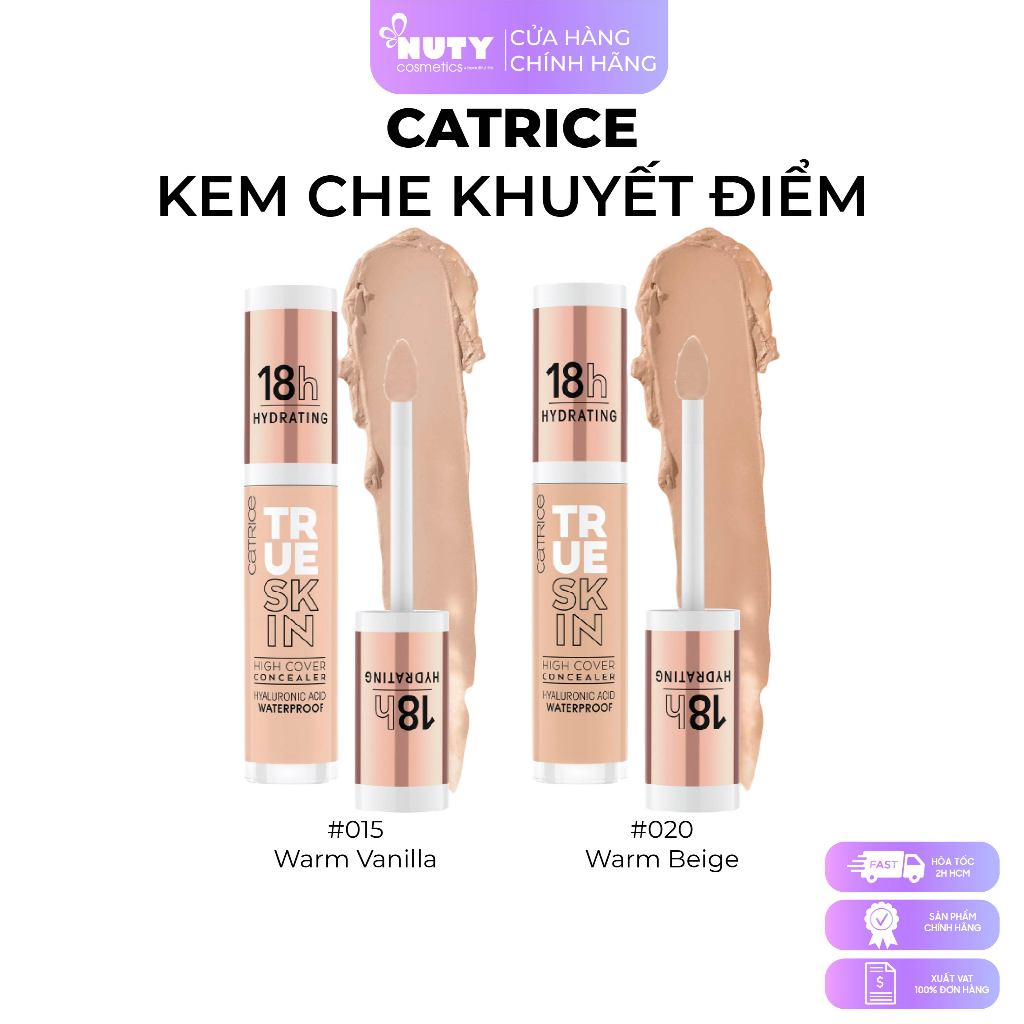 Kem Che Khuyết Điểm 18H Catrice True Skin High Cover Concealer