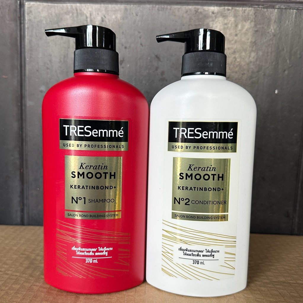 Dầu gội & Dầu xả Tresemme Keratin Smooth 370ml