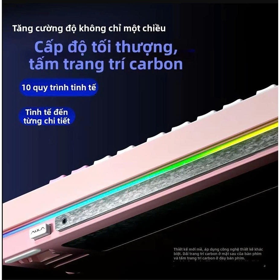 [BH 12H] Bàn phím cơ AULA NOVA75 PRO Kết Nối Không Dây - Có Màn LCD chỉnh gif - Pin 8000mAh dùng chơi game, văn phòng | BigBuy360 - bigbuy360.vn