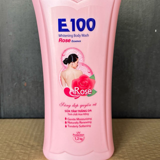 Sữa tắm E100 Rose Essence tinh chất hoa hồng 1.2Kg