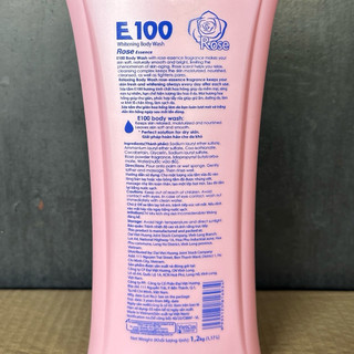 Sữa tắm E100 Rose Essence tinh chất hoa hồng 1.2Kg