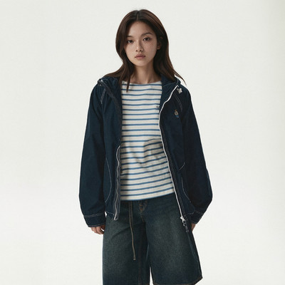 Áo Khoác Dù WHO.A.U Steve Hood Windbreaker[B]_WHJJG2555B