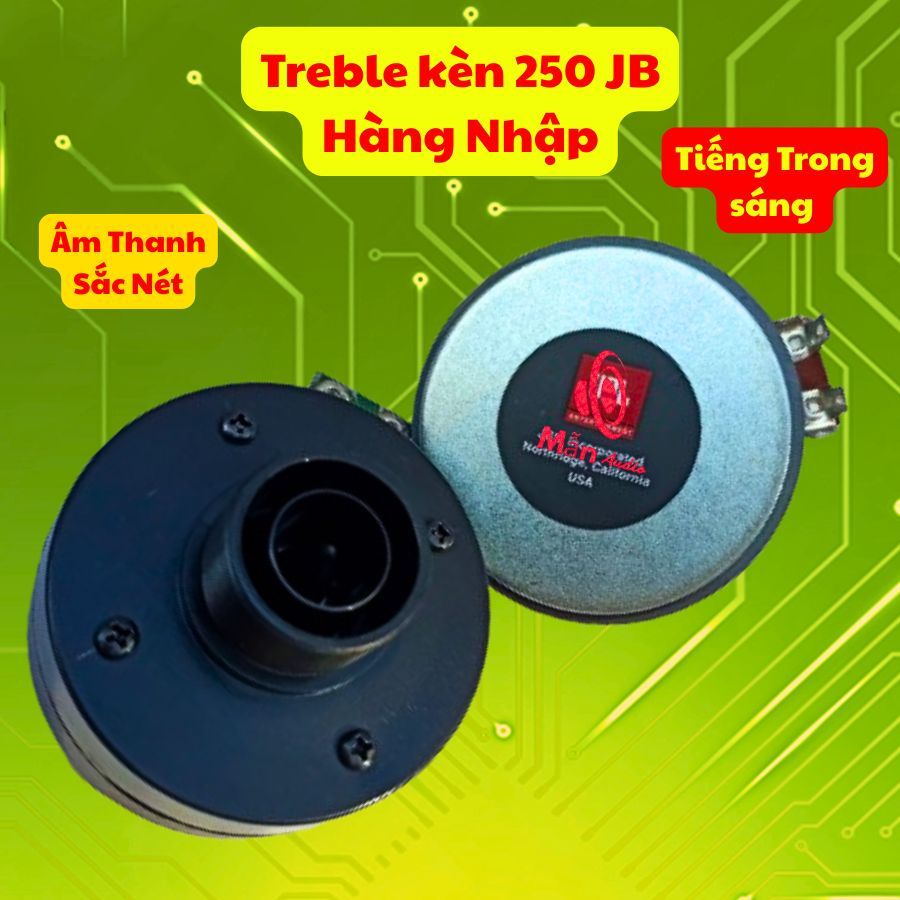 Loa treble kèn 250 cho loa kéo, dàn karaoke hàng nhập JB, 1 loa