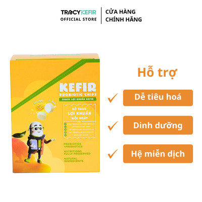 Hộp snack lợi khuẩn Kefir vị xoài