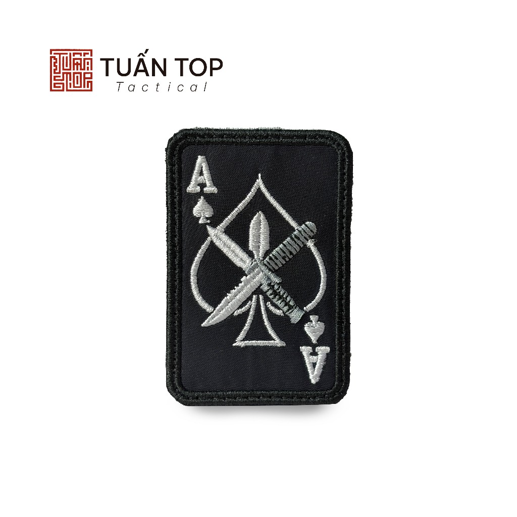 PATCH ÁT BÍCH  - PATCH DÁN VELCRO - TUẤN TOP TACTICAL