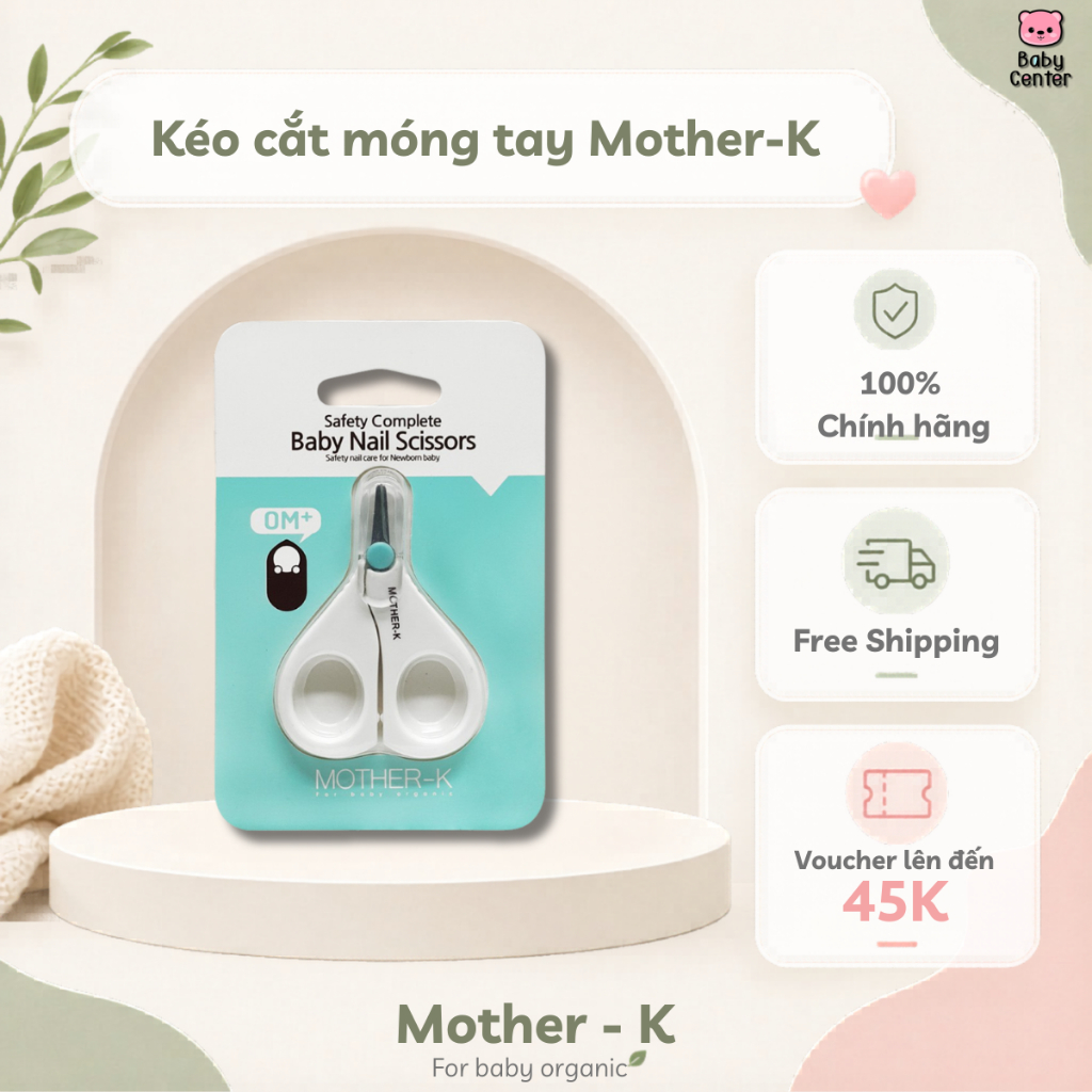 Kéo cắt móng tay Mother-K