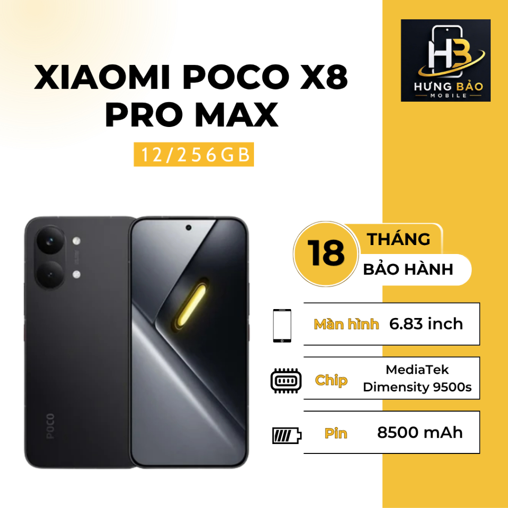 Điện Thoại Poco X8 Pro Max 12GB/256GB
