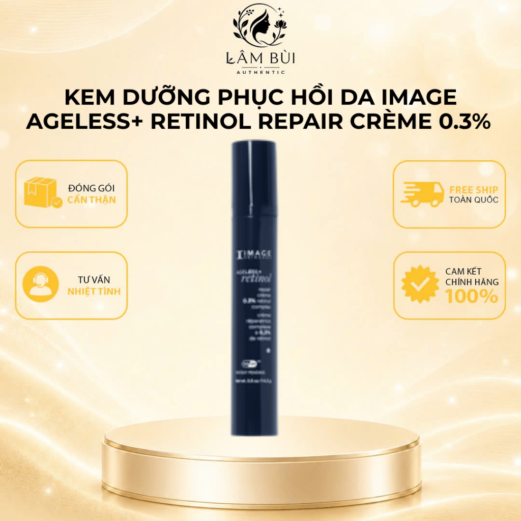 [HÀNG CÔNG TY] Kem Dưỡng Phục Hồi Da Image Ageless+ Retinol Repair Crème 0.3% Complex 14.2g