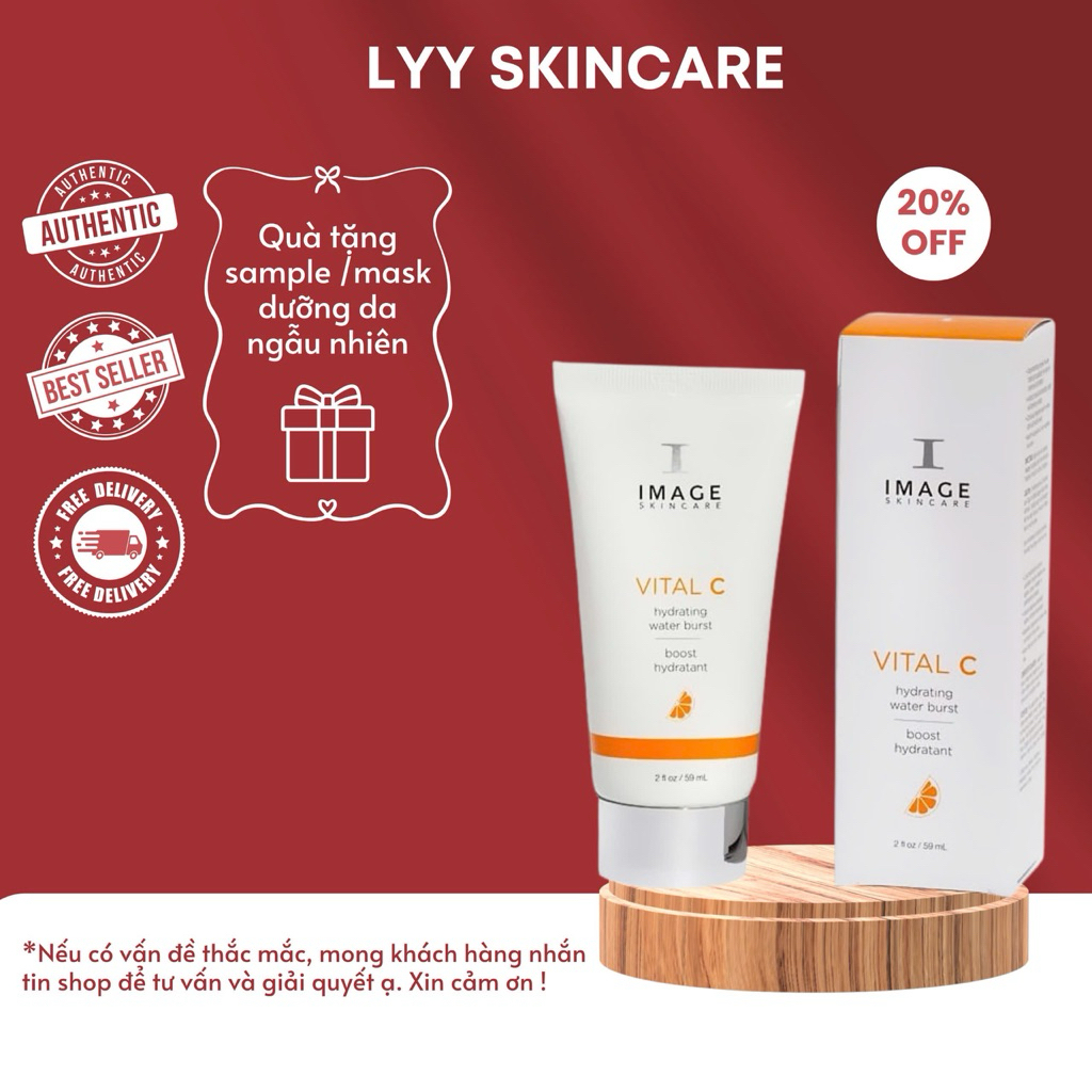 Gel dưỡng Image Skincare Vital C Hydrating Water Burst