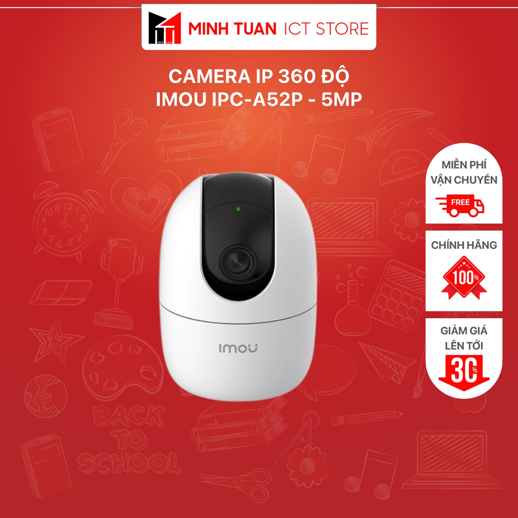 Camera IP 360 Độ IMOU IPC-A52P - 5MP