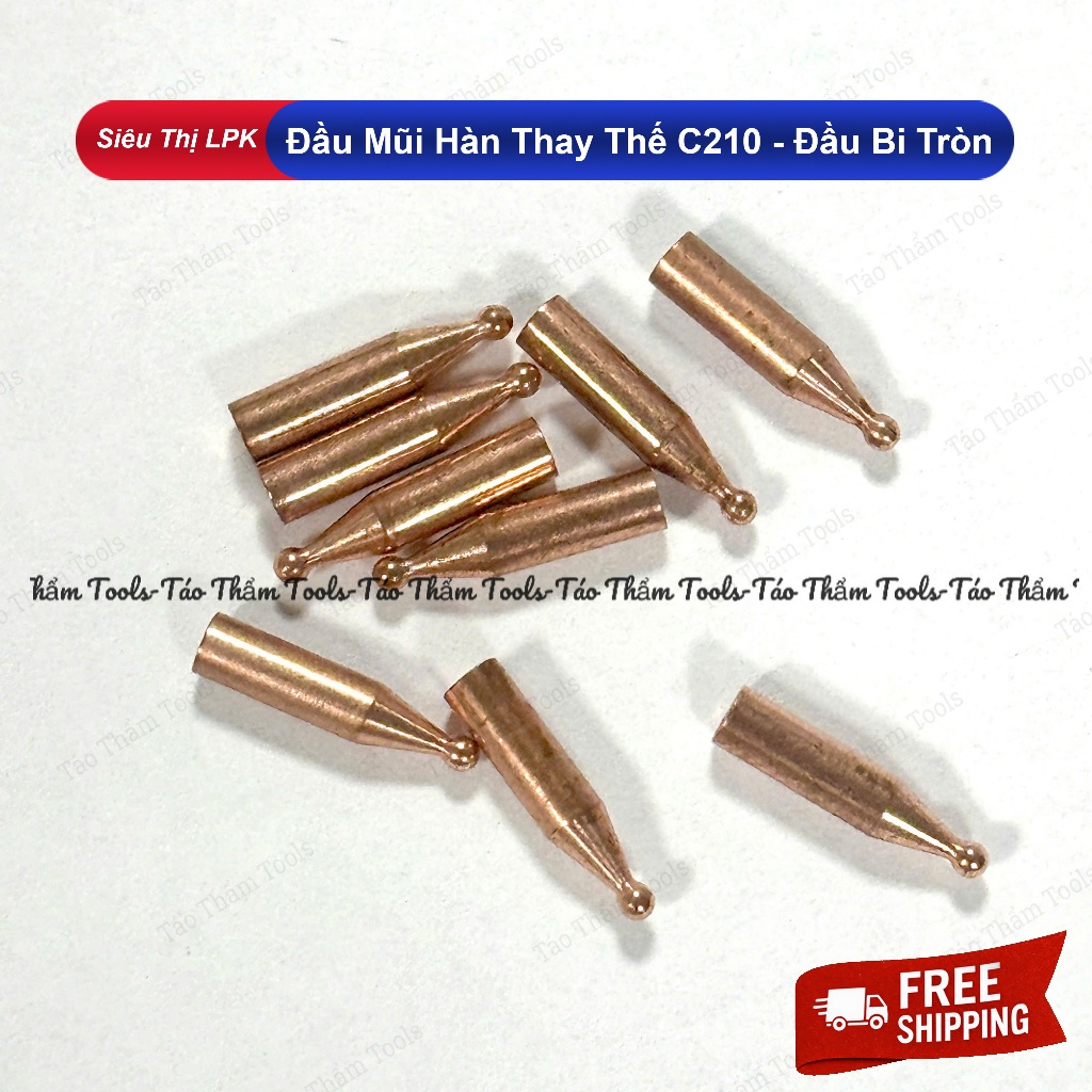 Đầu Bi Kéo Thiếc, Tạo Chân Connector, Socket FPC - Đầu Thay Thế Mũi Hàn C210