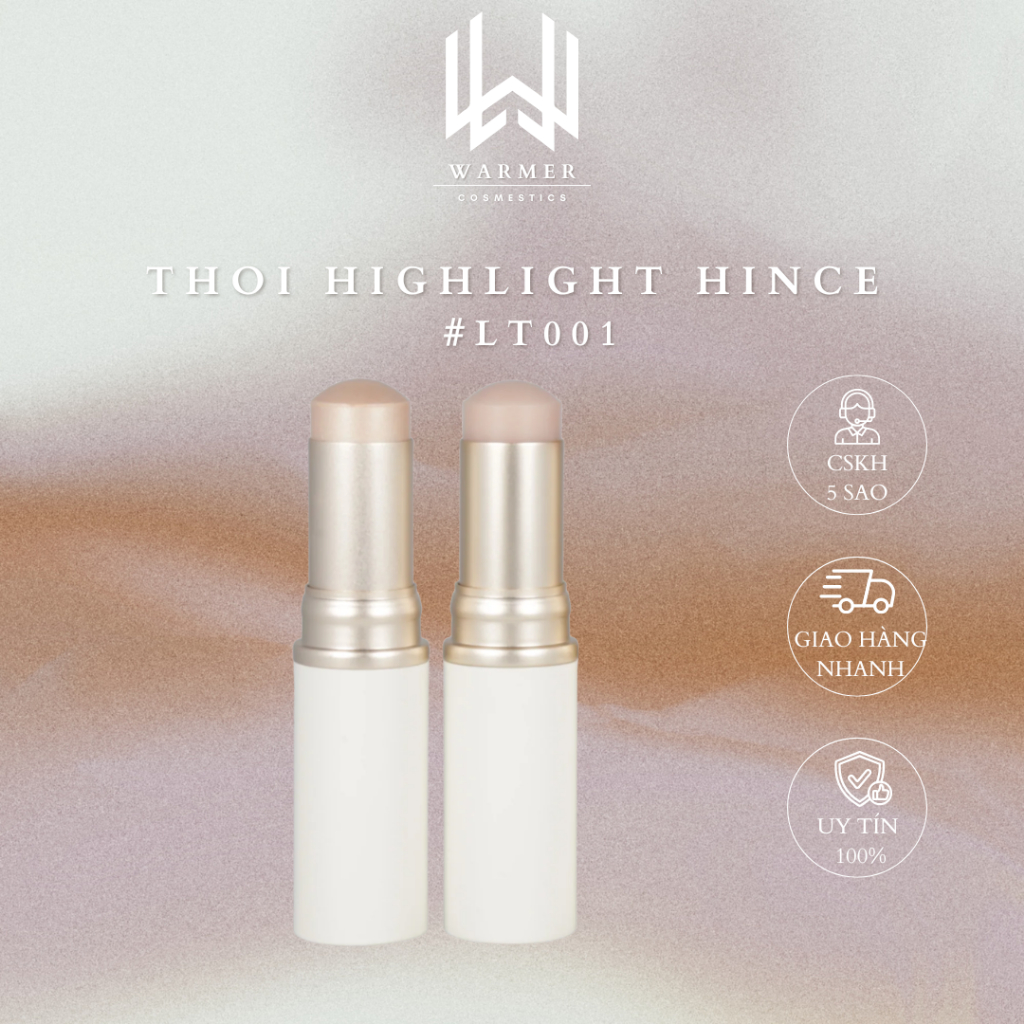 [LT001: LIGHT] Highlight Dạng Thỏi hince True Dimension Radiance Balm Bắt sáng thỏi Hince Highlight 