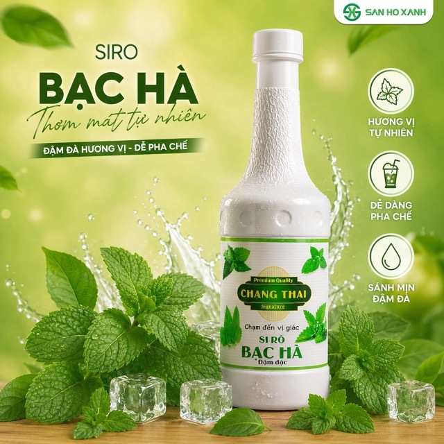 [Siro Đậm Đặc] Chang Thai 1000 ml - Syrup Pha Chế Làm Trà Trái Cây Đủ Mùi Vị