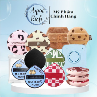 [BEAUTY BLENDER] Bông Mút Cushion Trang Điểm Ướt Và Khô Thoáng Khí Đa Năng Tiện Dụng