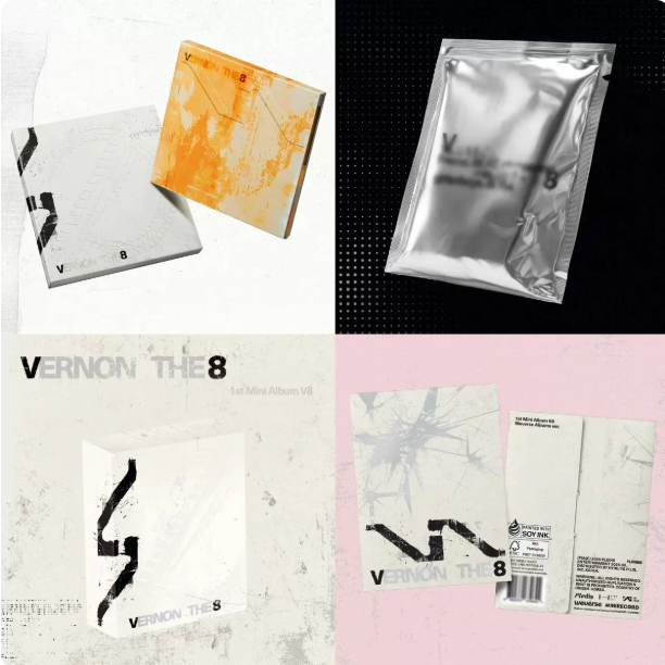 ♡ Album V8 SEVENTEEN THE8 Vernon 1st Mini RATS NEST REV Compact Chính Hãng Kpop CARAT