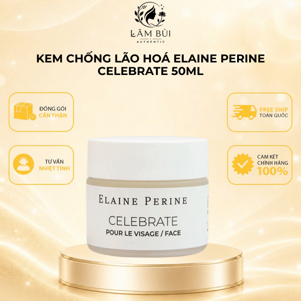 [HÀNG CÔNG TY] Kem Chống Lão Hoá Elaine Perine Celebrate 50ml