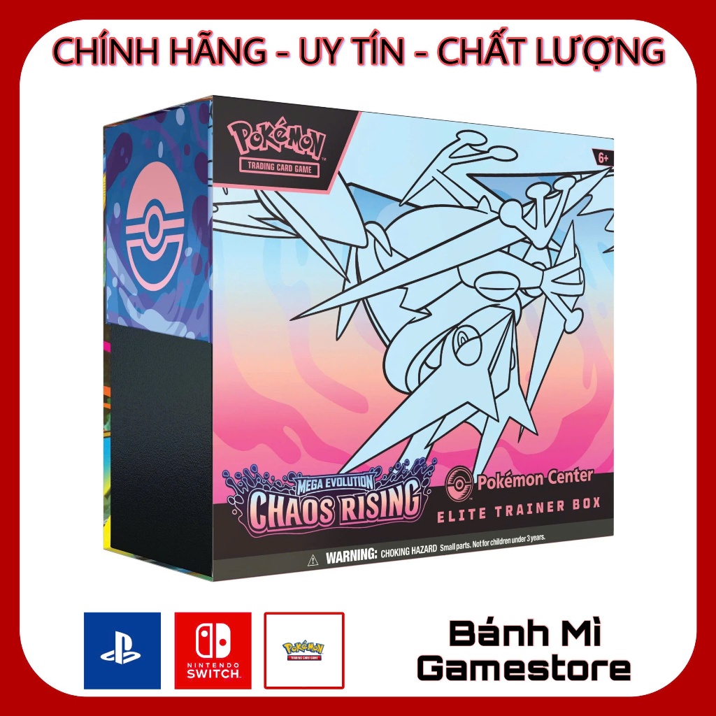Pokemon TCG: Mega Evolution - Chaos Rising Pokemon Center Elite Trainer Box