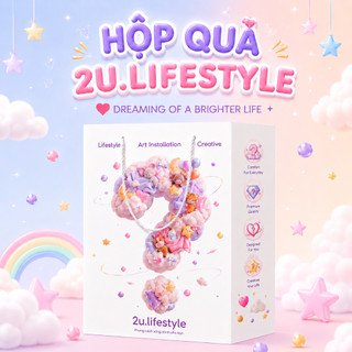 Hộp Quà Xách Tay 2u.lifestyle Thiết Kế Dày Dặn Cao Cấp Phù Hợp Làm Quà Tặng