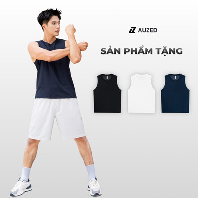 [QUÀ TẶNG KHÔNG BÁN] Áo Ba Lỗ Nam AUZED , Thiết Kế Basic, Mềm Mịn Thoáng Khí 6412B