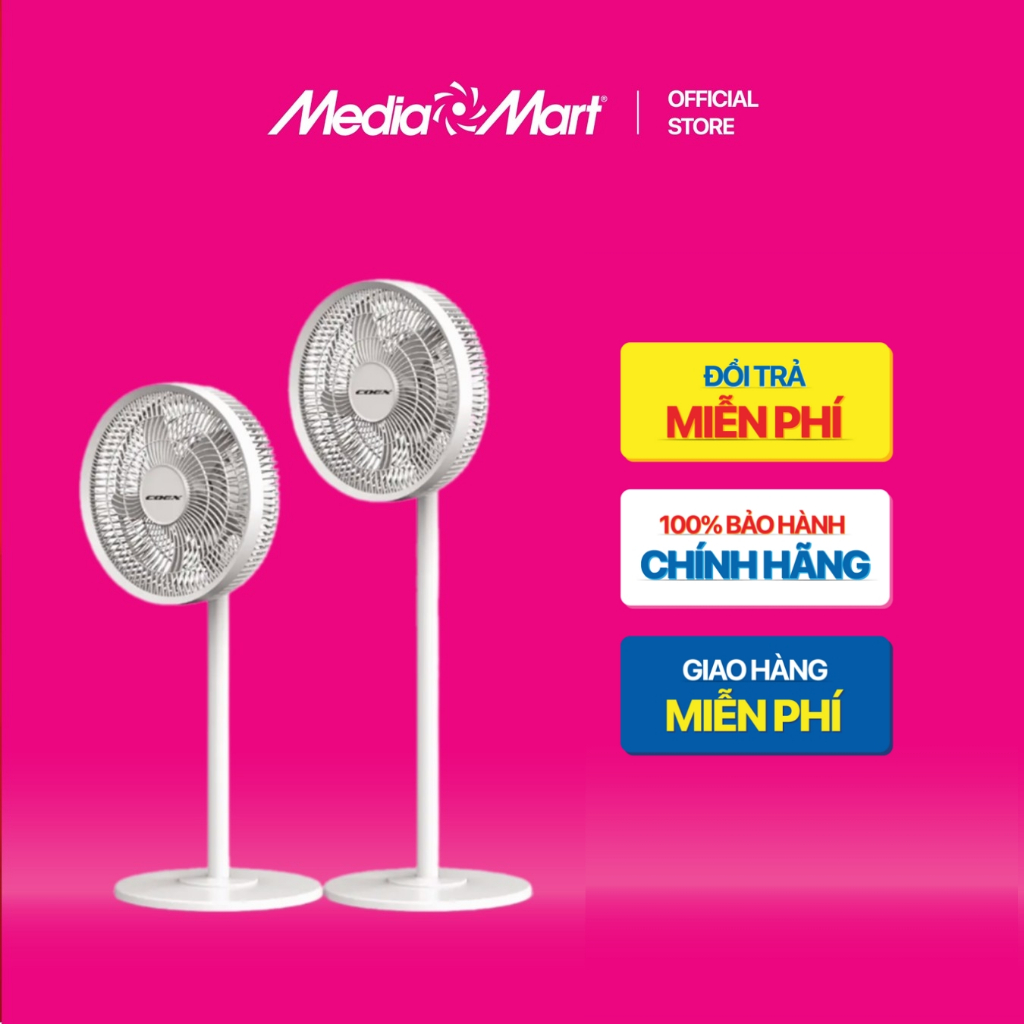 [MediaMart] Quạt cây 5 cánh Coex CF-7121D BH chính hãng
