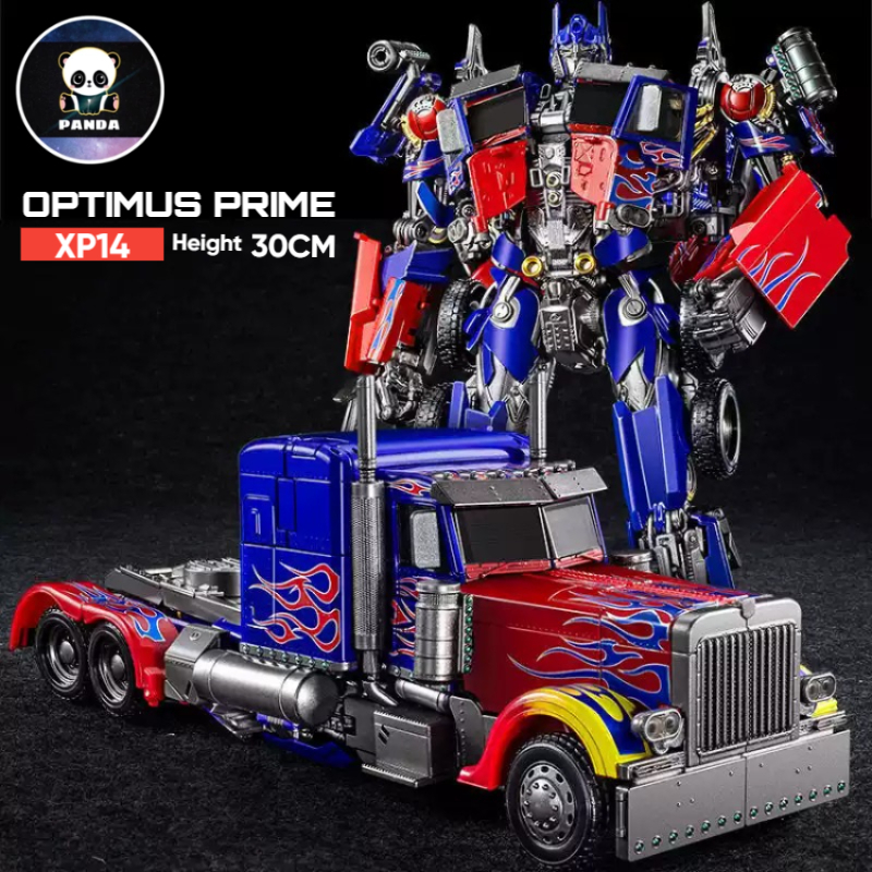 HÀNG CÓ SẴN - Mô Hình Optimus Prime XP14 Oversize 30cm Hợp Kim Transformation Robot Biến Hình Xe