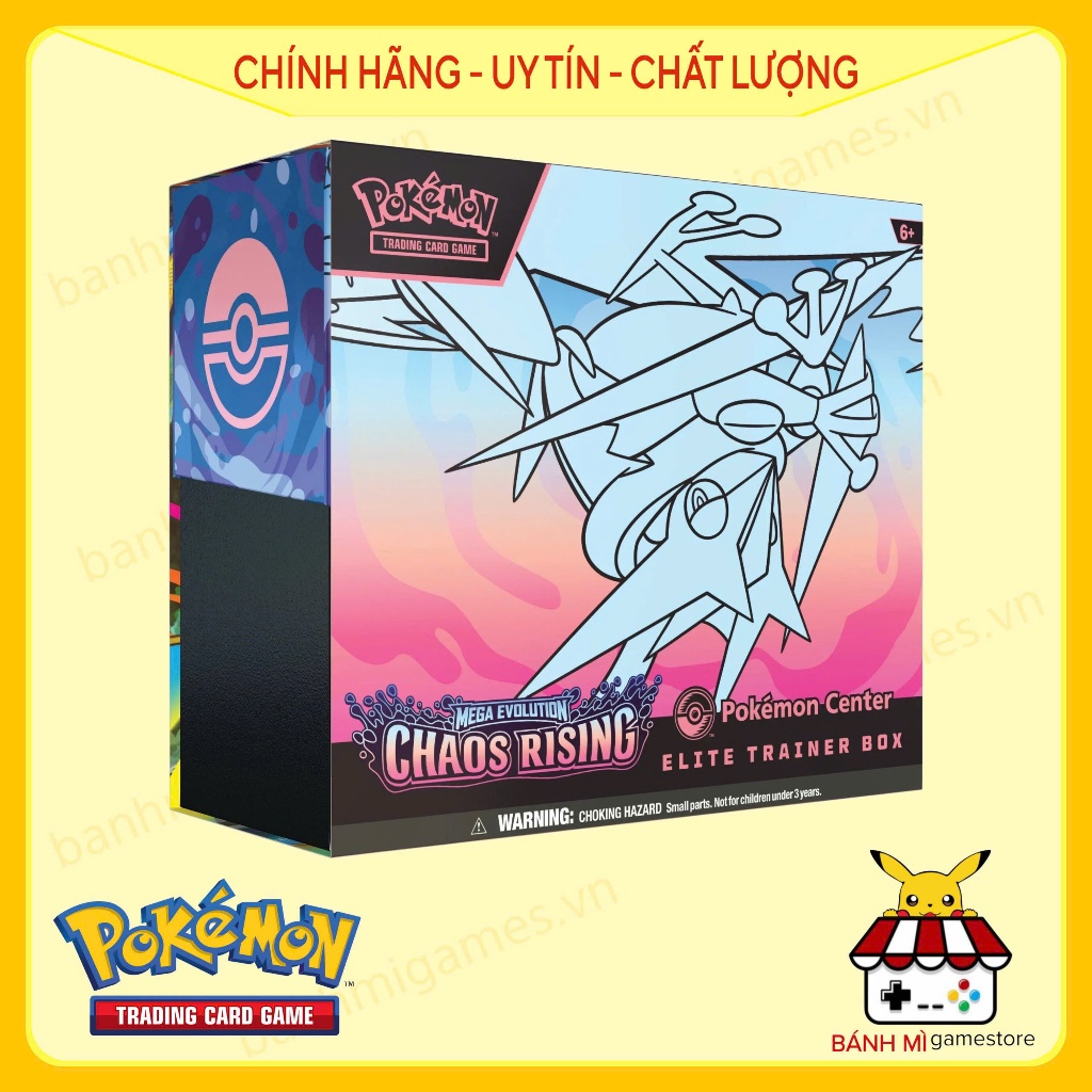 Pokemon TCG: Mega Evolution - Chaos Rising Pokemon Center Elite Trainer Box