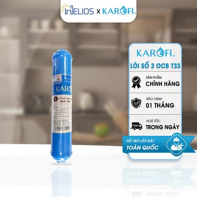 Lõi Carbon OCB T33 Karofi Chính Hãng - Lõi Số 2 Carbon Dùng Cho Máy Karofi N-e