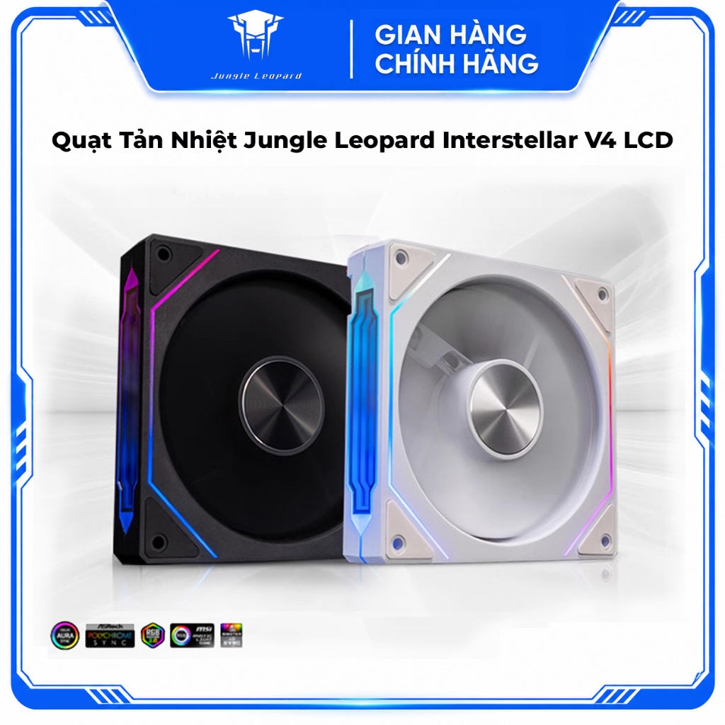 Quạt Tản Nhiệt Jungle Leopard 4 RS - Led ARGB