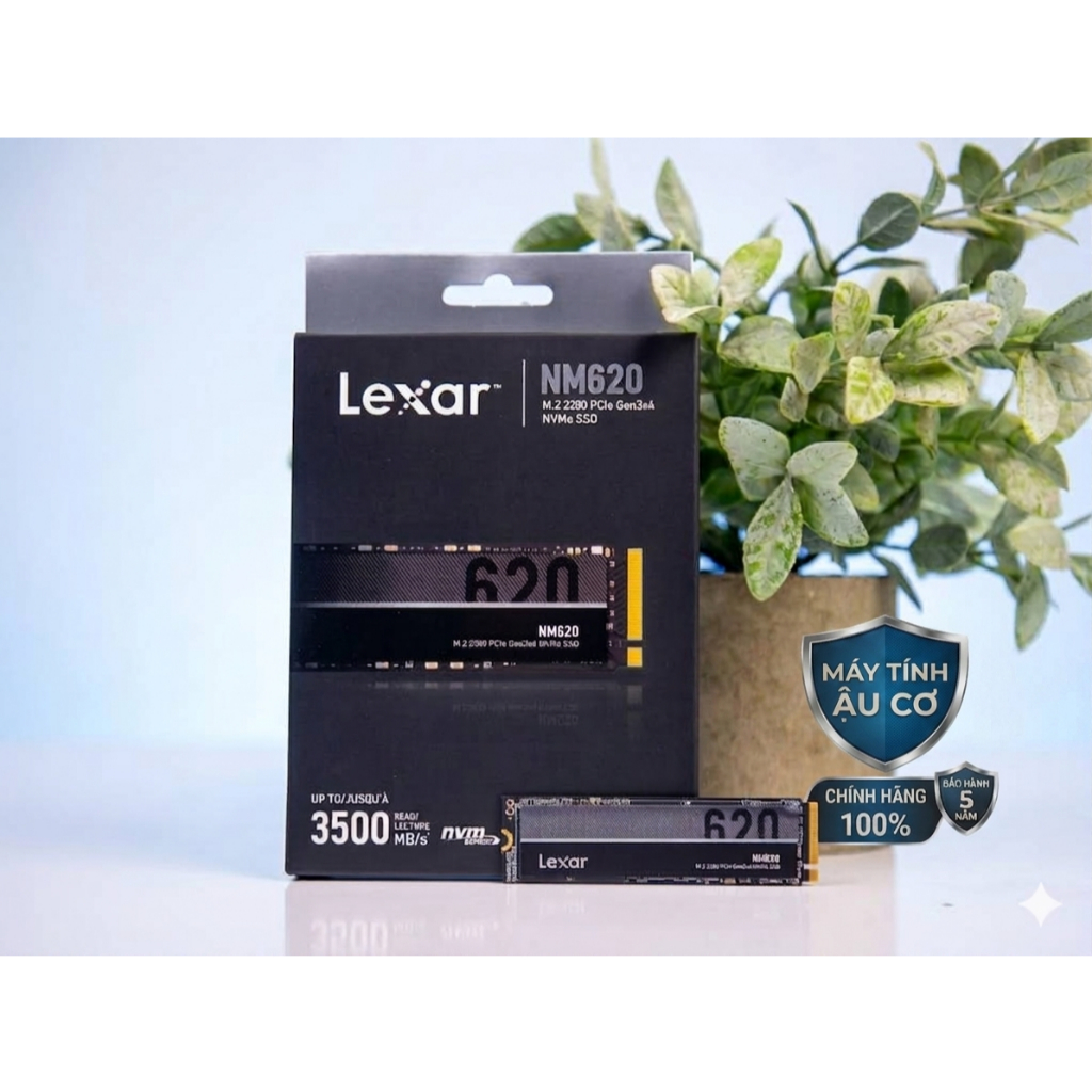 { Xả Kho } Ổ CỨNG SSD LEXAR NM620 - 256GB M.2 2280 PCIE 3.0X4 (ĐOC 3300MB/S - GHI 2400MB/S)