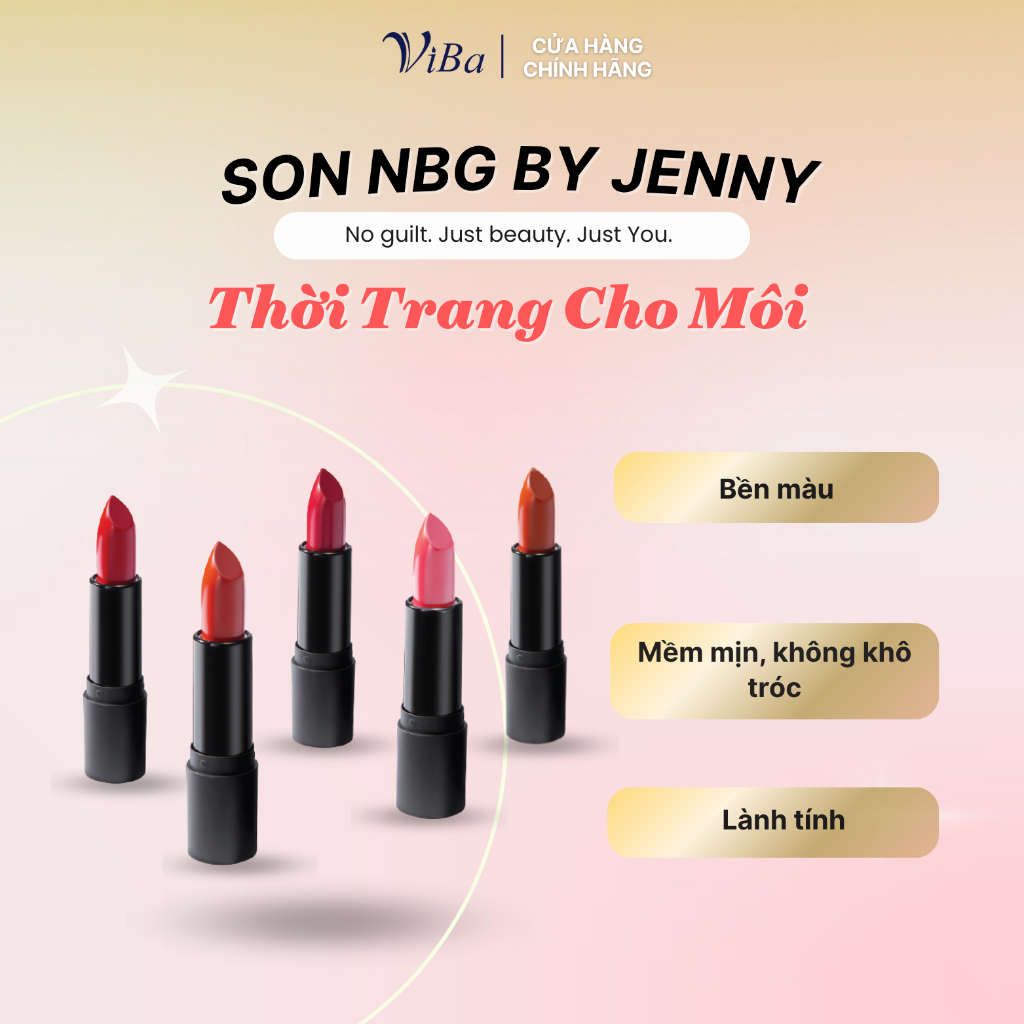 SON NBG BY JENNY - VIBA - THỜI TRANG CHO MÔI