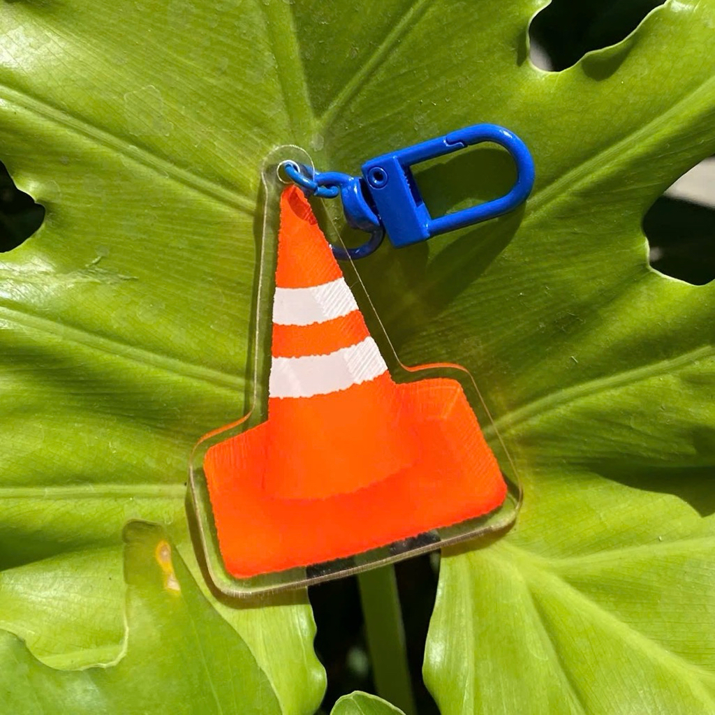 Keychain Cone - Móc khoá Cone - bạn dô