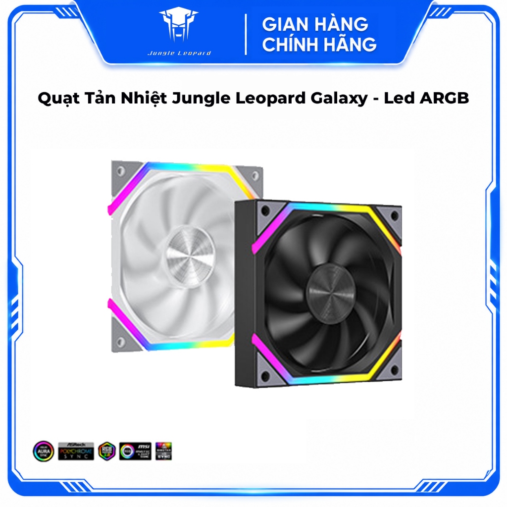 Quạt Tản Nhiệt Jungle Leopard Galaxy - Led ARGB